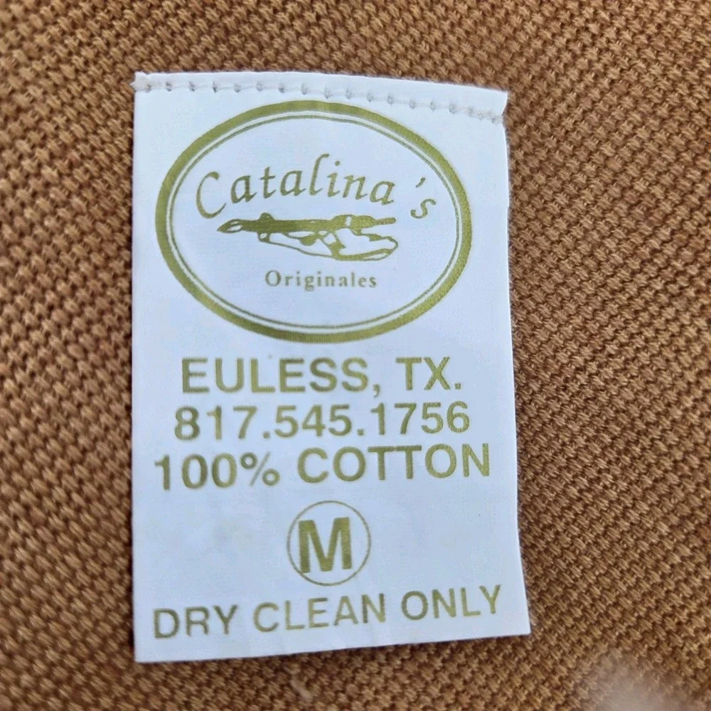 Vintage Catalina Tapestry Vest Womens  Southwestern‎ Boho Western USA Made